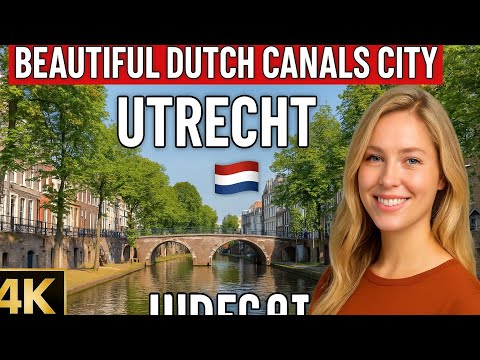 Utrecht: City of Amazing Dutch Canals 🇳🇱 Utrecht Walking Tour 4K #marveler