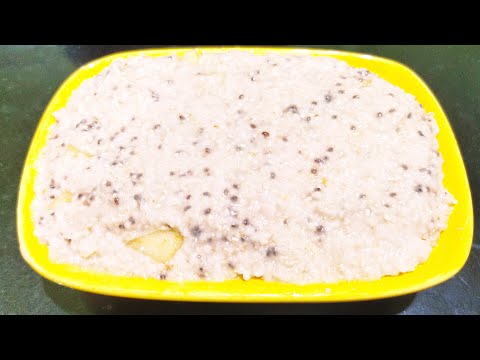 How to Make Oat Bran Recipe for Weight Loss | High Fiber Food for Breakfast | Easy Oat Bran Porridge