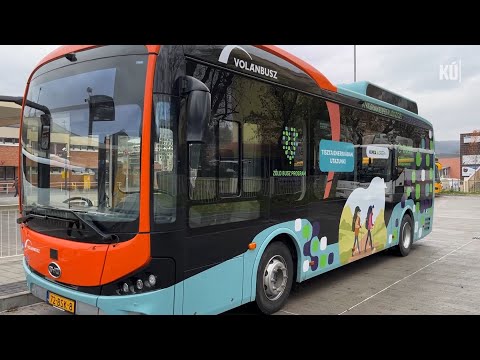 Elektromos busz tesztelése veszi kezdetét Komlón | Polics József | Komlói Újság