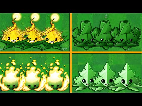 PvZ 2 Random 4 Best  Mint Plants Battlez - Which Mint Plant Will Win?