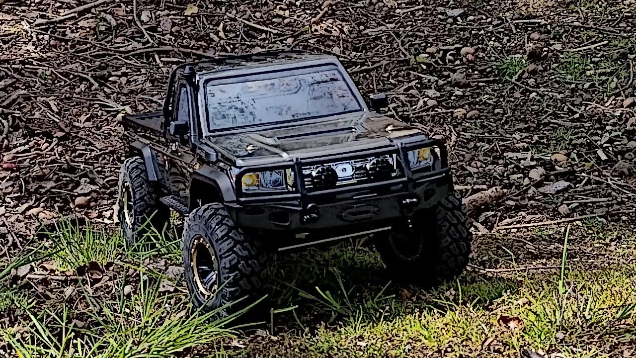 RC auto AMX Rock RCX8P, šedá