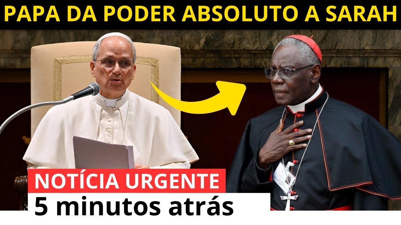 5 minutes ago! Pope Leo XIV gives ABSOLUTE POWER to ROBERT SARAH and SHOCKS the entire Vatican!