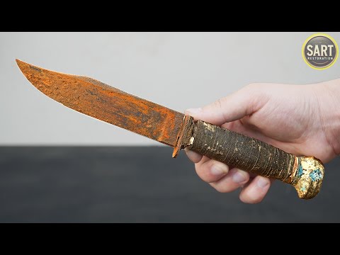 WW2 US Fighting Knife Restoration – Extreme Transformation!