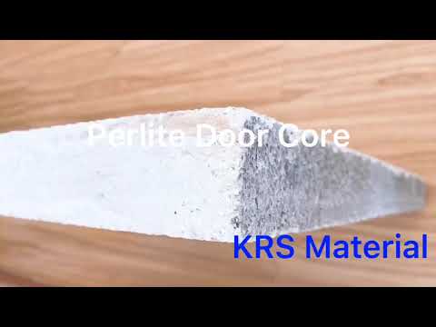 Refractory Perlite Door Core Panel