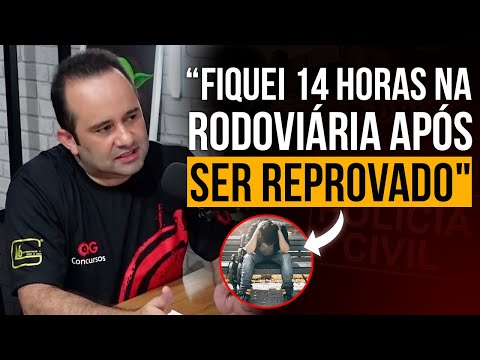 Delegado Claudio conta como foram as suas 5 REPROVAÇÕES antes de ser APROVADO na polícia civil SP