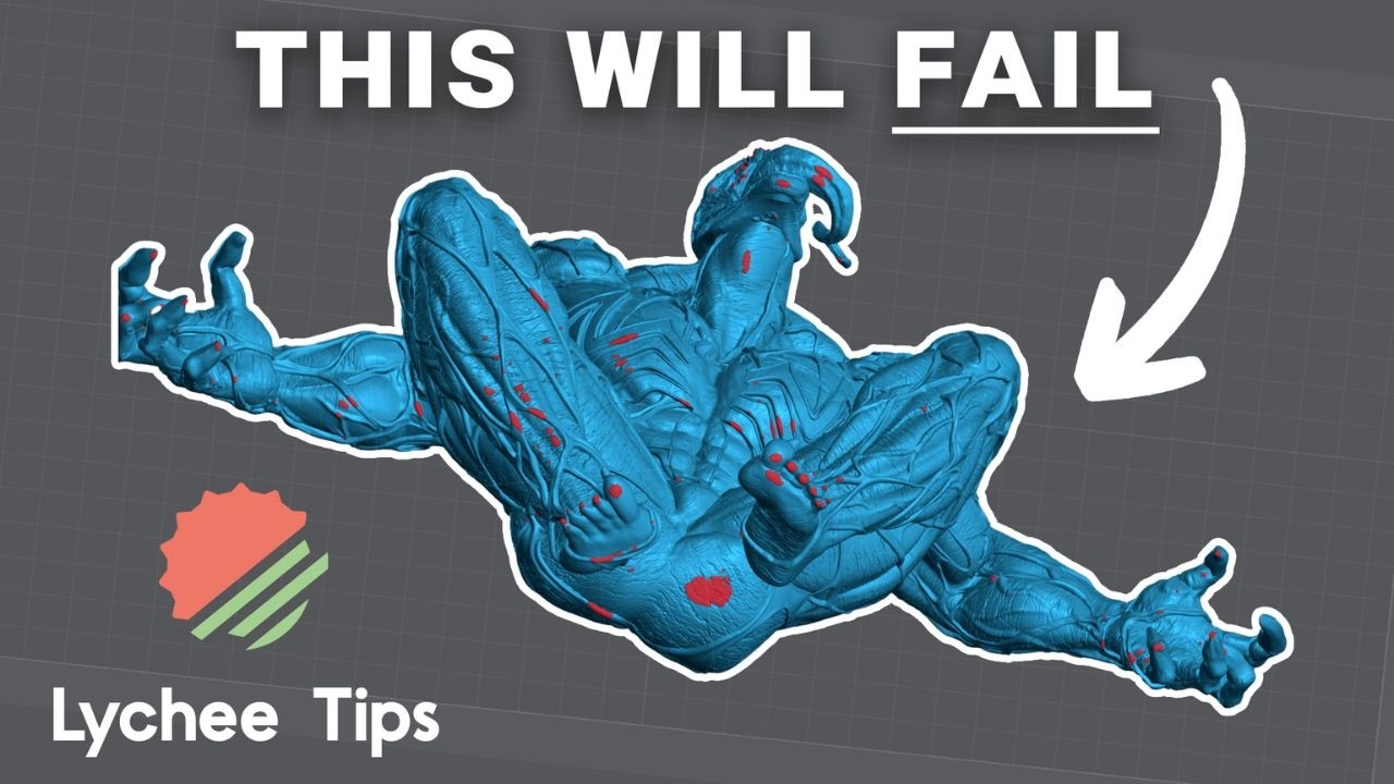 First Step to Manual Supporting: Fixing Islands in Lychee Slicer | Tutorial