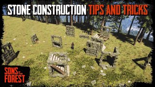Stone Walls, Stairs, Windows, Updated Defensive and Spiked Walls - Sons of the Forest Update 06 Tips