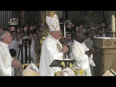 Messe d’accueil de Mgr Laurent Ulrich, archevêque de Paris