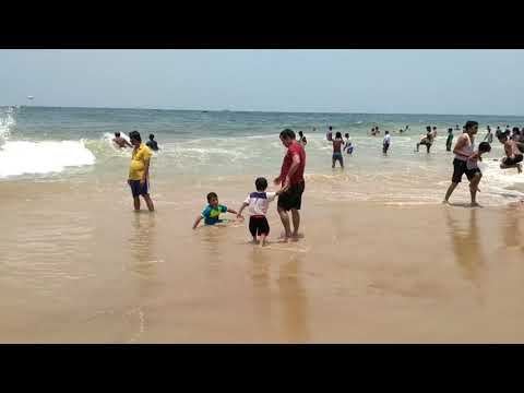 ShauryaVansh enjoying at Goa Calungute beach April 18