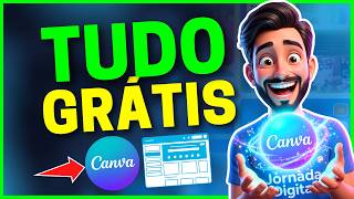 🚨As Novas IAs GRÁTIS do CANVA Fazem TUDO (Imagem, Vídeo, Voz e Edição)