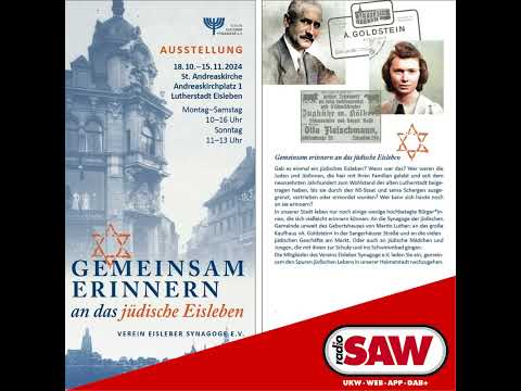 Verein Eisleber Synagoge stellt aus: Jüdische Geschichte in Eisleben