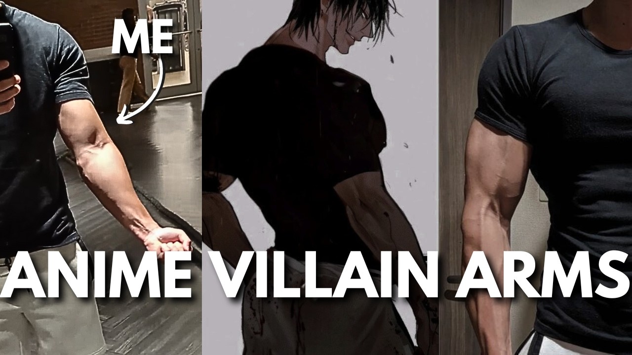 How to get Toji's anime villain arms with no weights