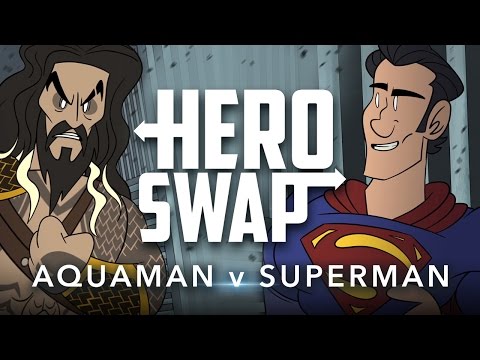 Aquaman v Superman - Hero Swap Video