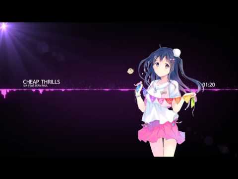Nightcore - Cheap Thrills [Sia ft. Sean Paul]