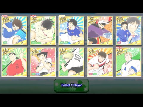 [GACHA] 3 Ticket Selectable 3rd Anniversary Captain Tsubasa Dream Team