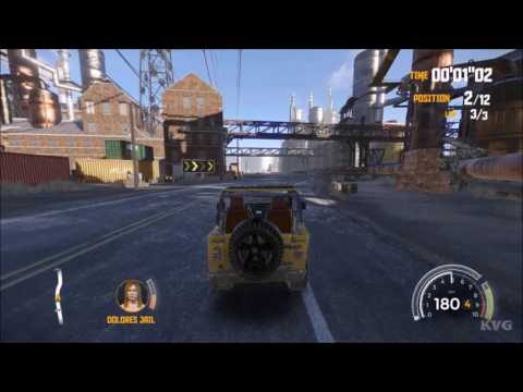 FlatOut 4: Total Insanity - ICP Corosive Liquids Storage - Gameplay (PS4 Pro HD) [1080p60FPS]