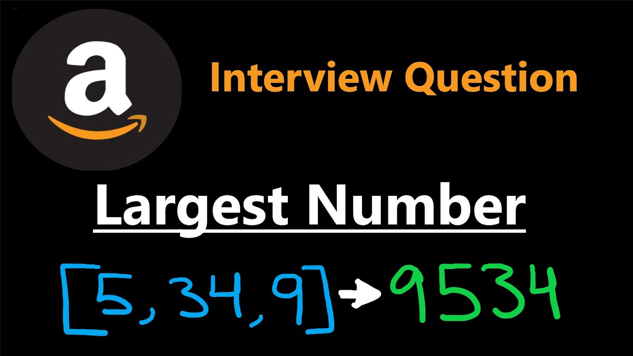 Largest Number - Leetcode 179 - Python