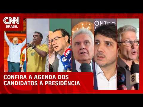 Eleições 2026: confira a agenda dos candidatos à presidência | CNN NOVO DIA