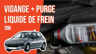 Youtube thumbnail of video "Purger le liquide de frein Peugeot 206 🚗"