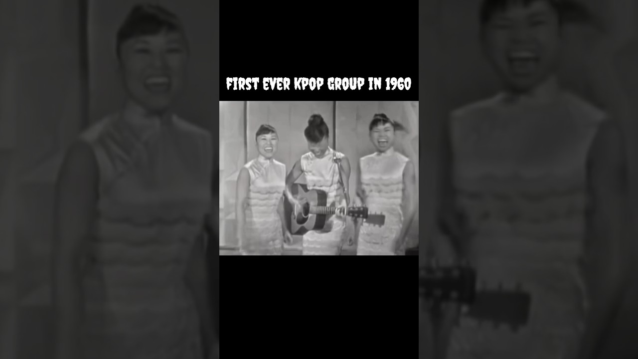First ever kpop group in 1960