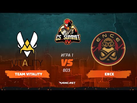 Team Vitality vs ENCE [Map 1, Mirage] (Best of 3) | cs_summit 4