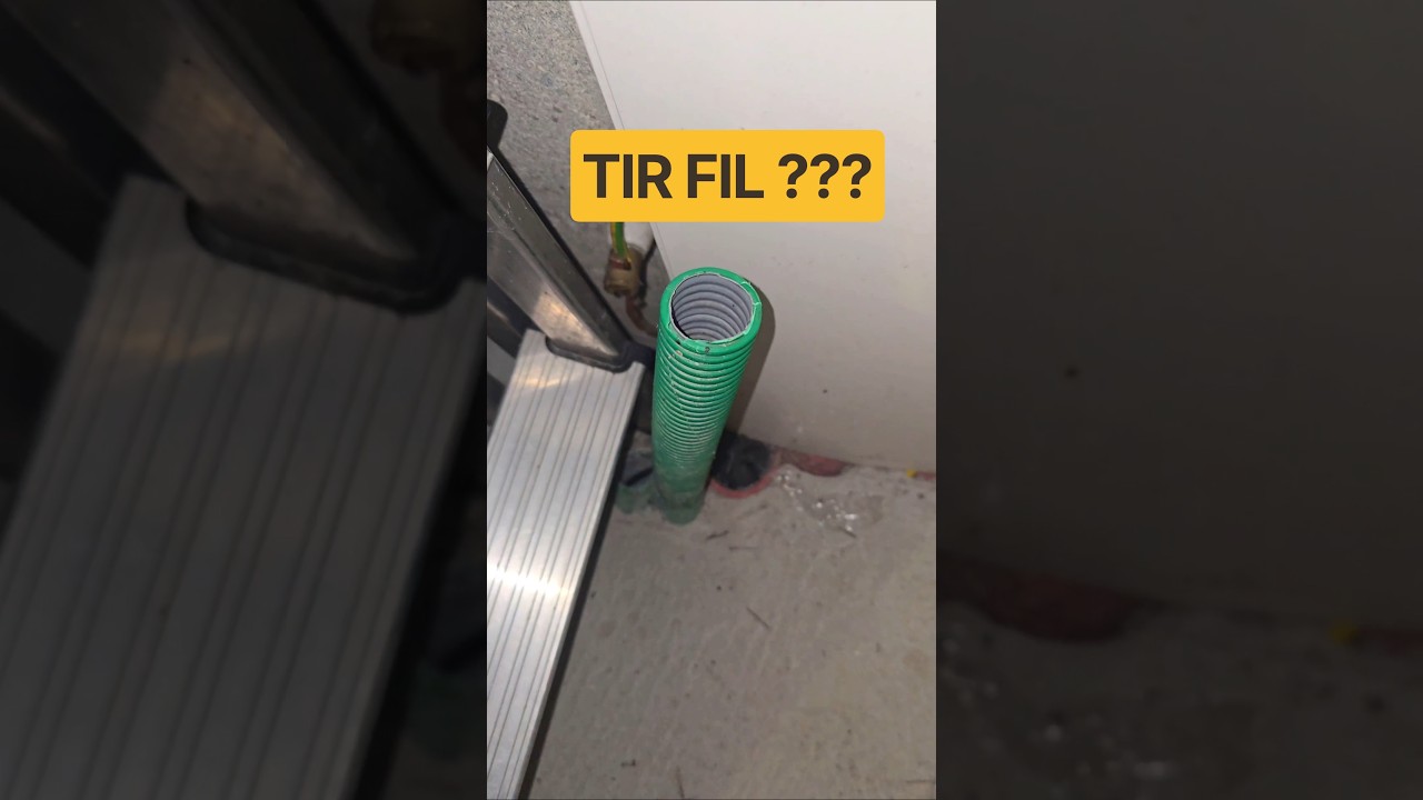 Plus de TIR Fil dans la Gaine électrique 😱 #lesdisjonctes #tirfil #electricien