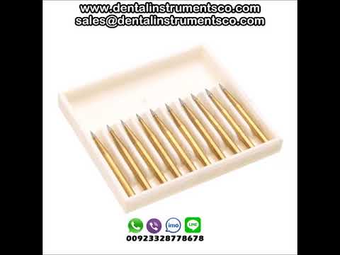 Dental Endo-Z Burs Lab Drill Carbide Tungsten Steel Trim Finishing High Speed FG 21mm