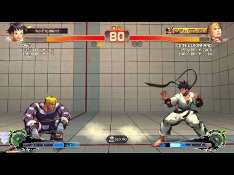 Dlieu (MK) vs CD THE IRONHAND (CO) | SSF4: Arcade Edition PC - Ranked Match