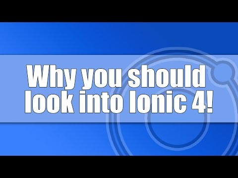 Don't miss Ionic 4!