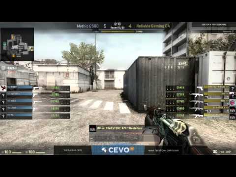 CEVO-Pro CS:GO Season 4: Reliable Gaming.CA vs. Mythic - Week 2:1 on de_cache