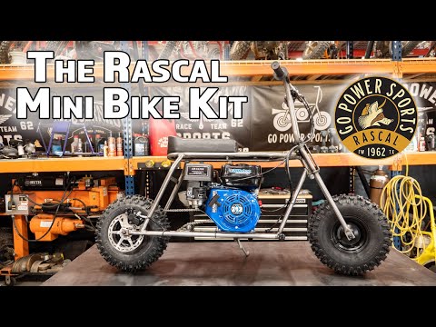 The Rascal Mini Bike Kit Build | Tutorial