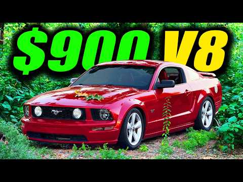 I Bought A BROKEN Mustang GT For $900... Fixing it in Under 24 Hours!