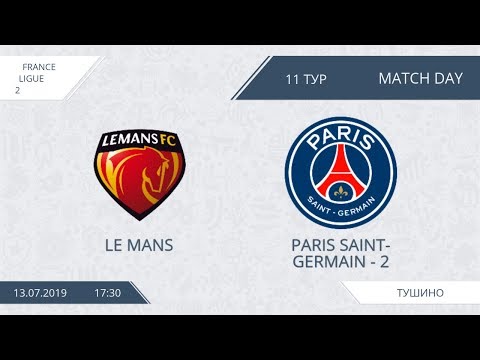 AFL19. France. Ligue 2. Day 11. PSG-2 - Le Mans