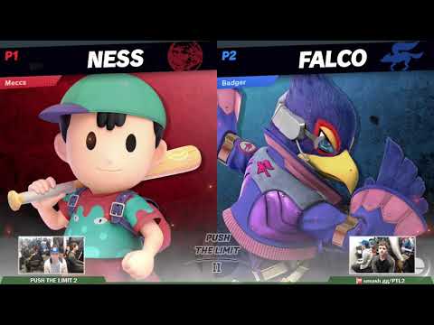 PUSH THE LIMIT 2 Singles (Pools) - Meccs (Ness) vs AnonymousBadger (Falco)