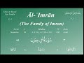 003 Surah Al Imran Mishary Al Afasy Read Caption For Full Details Of Surah