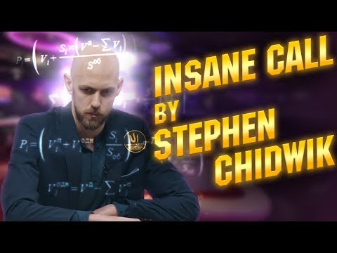 HERO CALL from Stephen Chidwick on Triton Series London 2019