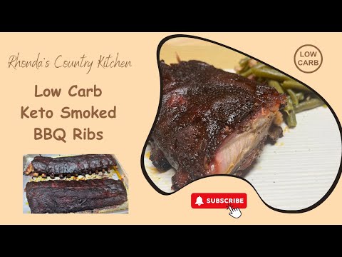 Ultimate Low Carb Keto Smoked BBQ Ribs Recipe
