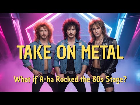 Take On Me — Glam Metal Reimagined ⚡ | What if A-ha Rocked the 80s Stage?