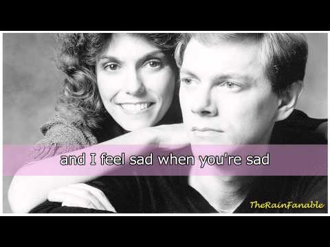 The Carpenters - I Can't Smile Without You | Lyrics
