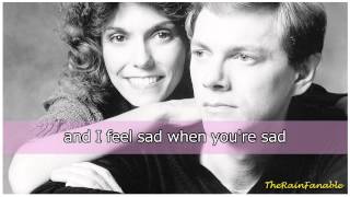 The Carpenters - I Can&#39;t Smile Without You | Lyrics