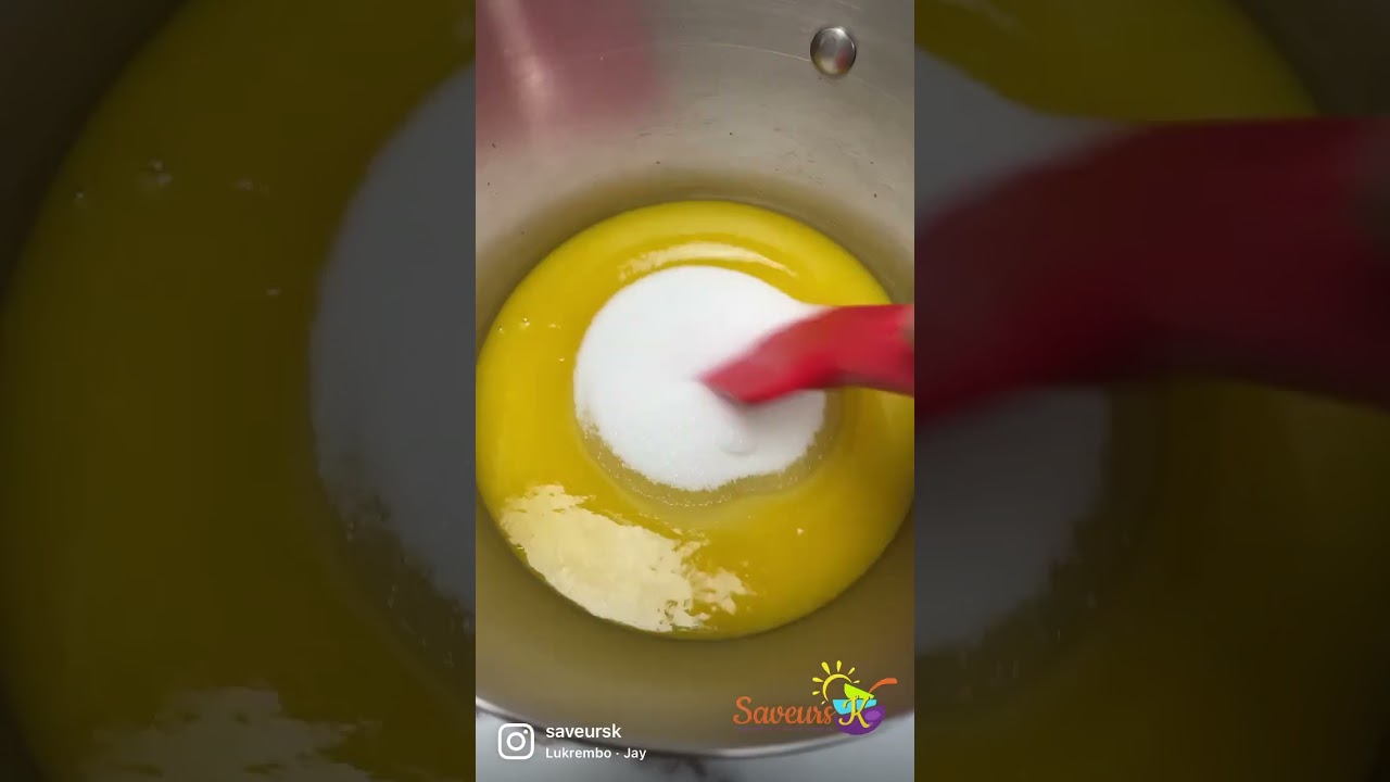 Sirop de mangue 🥭- mango syrup