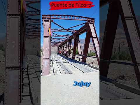 Puente de Tilcara Jujuy #jujuy #tilcara