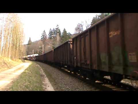 Nákladní vlak mezi Lichkovem a Mladkovem