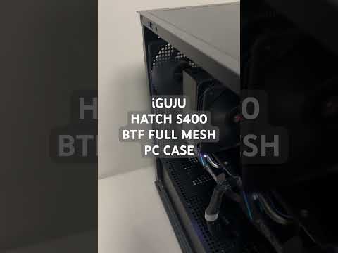 아이구주 HATCH S400 BTF FULL MESH 블랙 케이스