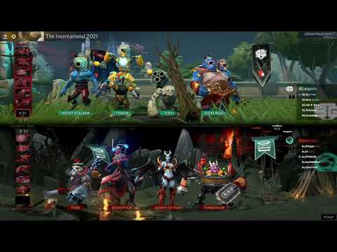 [EN] Beastcoast vs SG Esports - Dota 2 The International 2021 - Group Stage Day 2