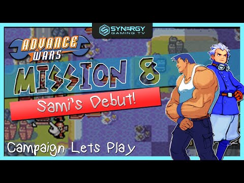 Mission 8: Sami's Debut! - Lets Play Advance Wars, Campaign - Gameplay