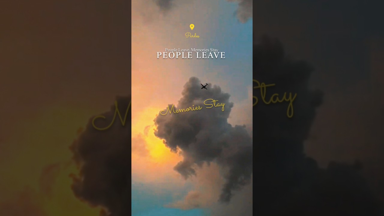 Saying Goodbye: A Journey of Farewells and New Beginnings 💔🌍✈️ #shorts #goodbye #status