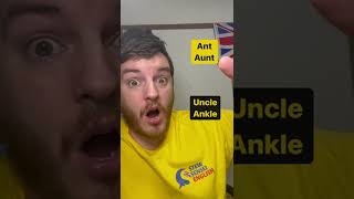 Download lagu Ant VS Aunt | Uncle VS Ankle | British Pronunciation mp3