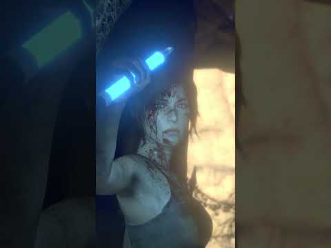 Rise Of The Tomb Raider (series x)  Glow Stick #xbox #laracroft #seriesx