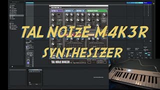 Video thumbnail for TAL (Togu Audio Line) NoiseMaker v.4 - FREE Synthesizer Plugin (VST/AU) by SYNTH ANATOMY
